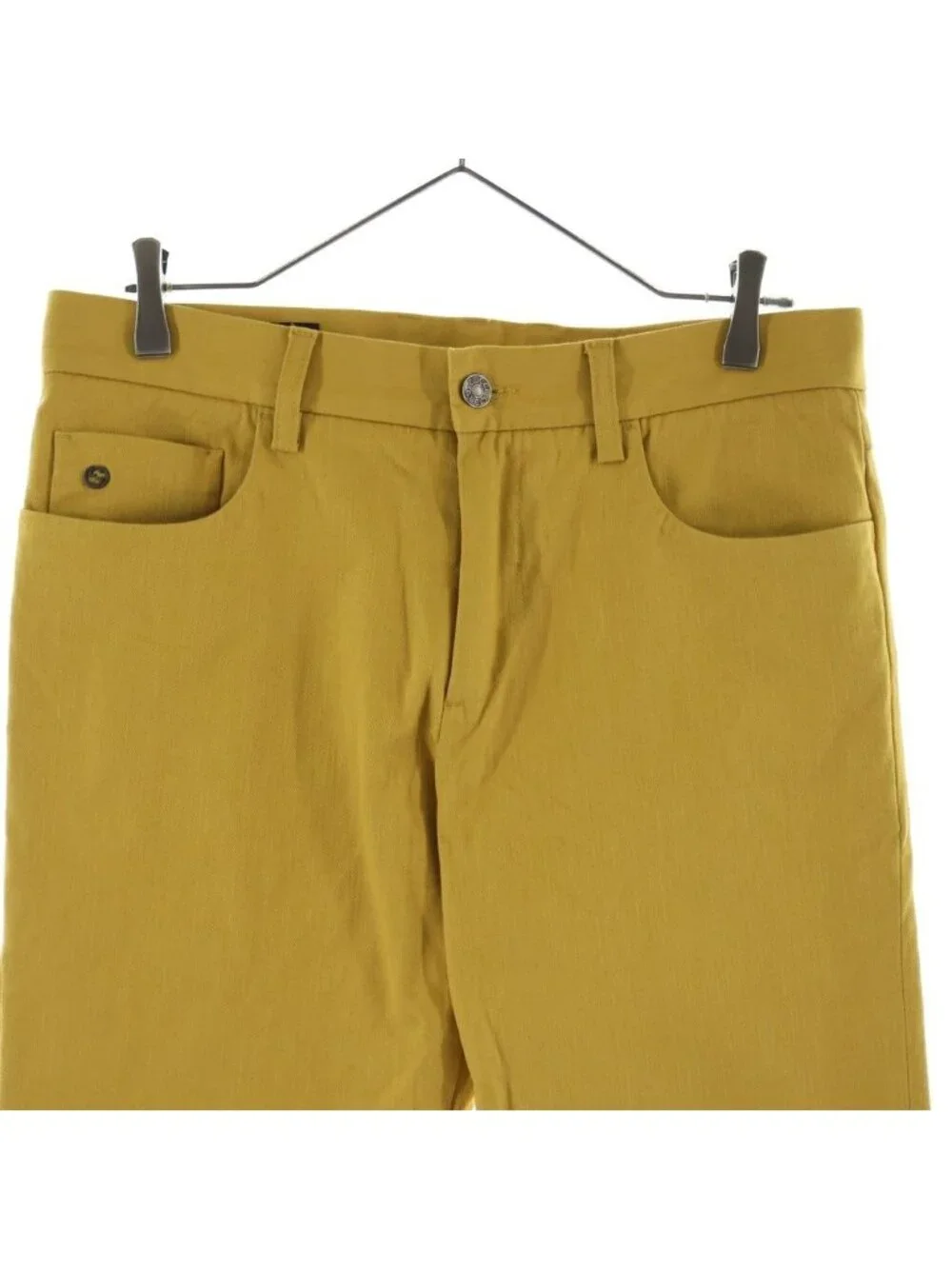 Gucci Pants Cotton 5 Pockets Yellow XZ